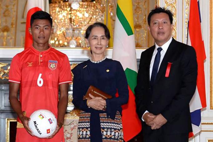  ဓာတ်ပုံ- မြန်မာနိုင်ငံဘောလုံးအဖွဲ့ချုပ်