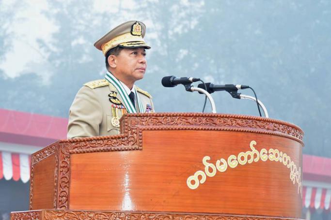 Photo-Senior General Min Aung Hlaing facebook