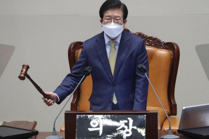 National Assembly Speaker Park Byeong-seug (Photo: EPA)