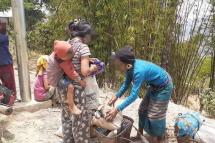 ဓာတ်ပုံ- Mindat Township IDPs Camp Management Committee