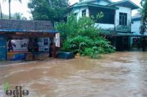ဓာတ်ပုံ - သံတွဲမြို့ ရေကြီးမှုမြင်ကွင်း (CJ/သံတွဲ)