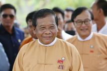 မန္တလေးတိုင်းဒေသကြီး ဝန်ကြီးချုပ် ဒေါက်တာဇော်မြင့်မောင်။ (ဓာတ်ပုံ - ဟိန်းထက်/အီးပီအေ)