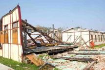 ပုံအညွှန်း -မိုခါမုန်တိုင်းကြောင့် ပျက်ဆီးခဲ့သည့် ပုဏ္ဏားကျွန်းက စာသင်ကျောင်း (မေ ၂၂)( ဓါတ်ပုံ-အင်တာနက်)