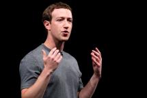 Facebook founder Mark Zuckerberg. Photo: EPA