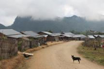 ထိုင်း-မြန်မာနယ်စပ်က ရှမ်းစစ်ရှောင် ဒုက္ခသည် စခန်းတစ်ခုကို တွေ့ရစဉ်။ (ဓာတ်ပုံ- သိင်္ဂီထွန်း၊မဇ္ဈိမ)