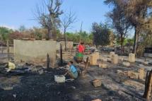 Photo - ခင်ဦးမြို့နယ်၊ ကံသစ်​ကျေးရွာရှိ ​နေအိမ်များ ဇွန်လအတွင်းက မီးရှို့ခံရမှုအ​ခြေအ​နေ (ခင်ဦးမြို့နယ်သတင်းမှန်ပြန်ကြား​ရေး)