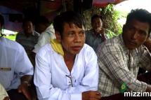  စက်တင်ဘာလ ၁၈ ရက်နေ့၊ ဖျာပုံခရိုင်တရားရုံးတွင် နှစ်ဖက်လျှောက်လဲချက်အပြီးသတ်ကြားနာခဲ့စဉ် တွေ့မြင်ခဲ့ရသည့် စွပ်စွဲခံရသူ အလယ်တန်းပြဆရာ ဦးမြင့်သိန်း။ ဓာတ်ပုံ- ရဲနိုင်(လောက်ကိုင်)