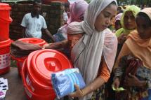 UNFPA's trademark Dignity Kits are being distributed to thousands of Rohingya women and girls in Cox's Bazar (Image: UNFPA Bangladesh)