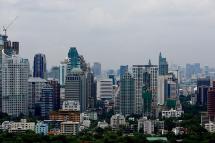 View of the city skyline in Bangkok, Thailand. Photo: EPA