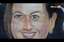 Embedded thumbnail for ဒု-သမ္မတလောင်းအဖြစ်ရွေးချယ်ခံရသော ကမလာဟားရစ်ကို ဂုဏ်ပြုကာ အိန္ဒိယပန်းချီပညာရှင်က ပုံတူပန်းချီရေးဆွဲ  