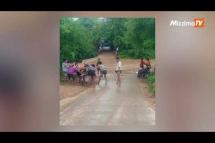 Embedded thumbnail for မိုးထဲလေထဲ စစ်ရှောင်နေကြရတဲ့ ယင်းမာပင်မြို့နယ် စုန်းချောင်းကျေးရွာက ဒေသခံများ
